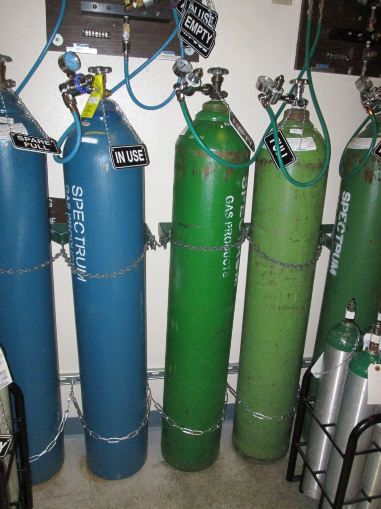 Medical Gas Cylinder Storage Fire and Life Safety
