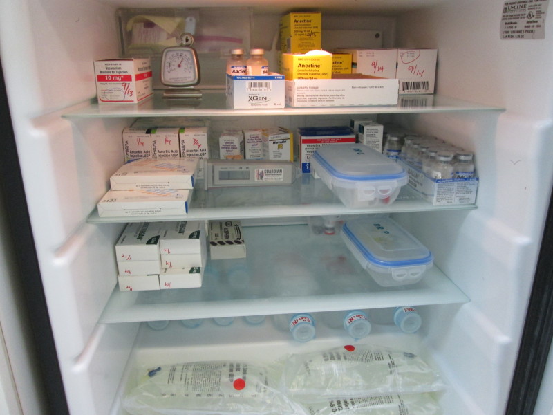 Refrigerator stored medications