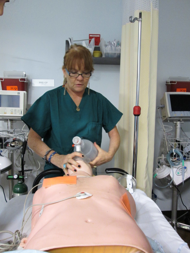 CPR: Demonstrates Ventilation During Resuscitation
